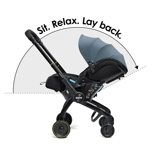 Doona X 2-in-1 Infant Car Seat & Stroller Ocean Blue SP450-20-044-034 Age- Newborn Up to 13kg