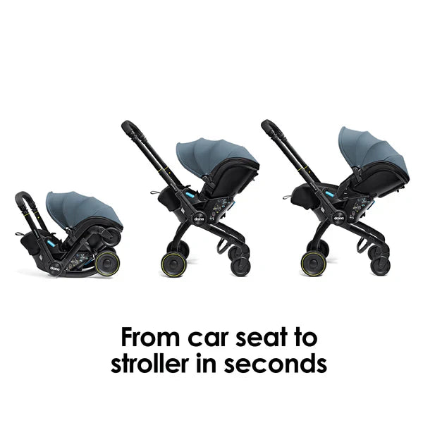 Doona X 2-in-1 Infant Car Seat & Stroller Ocean Blue SP450-20-044-034 Age- Newborn Up to 13kg