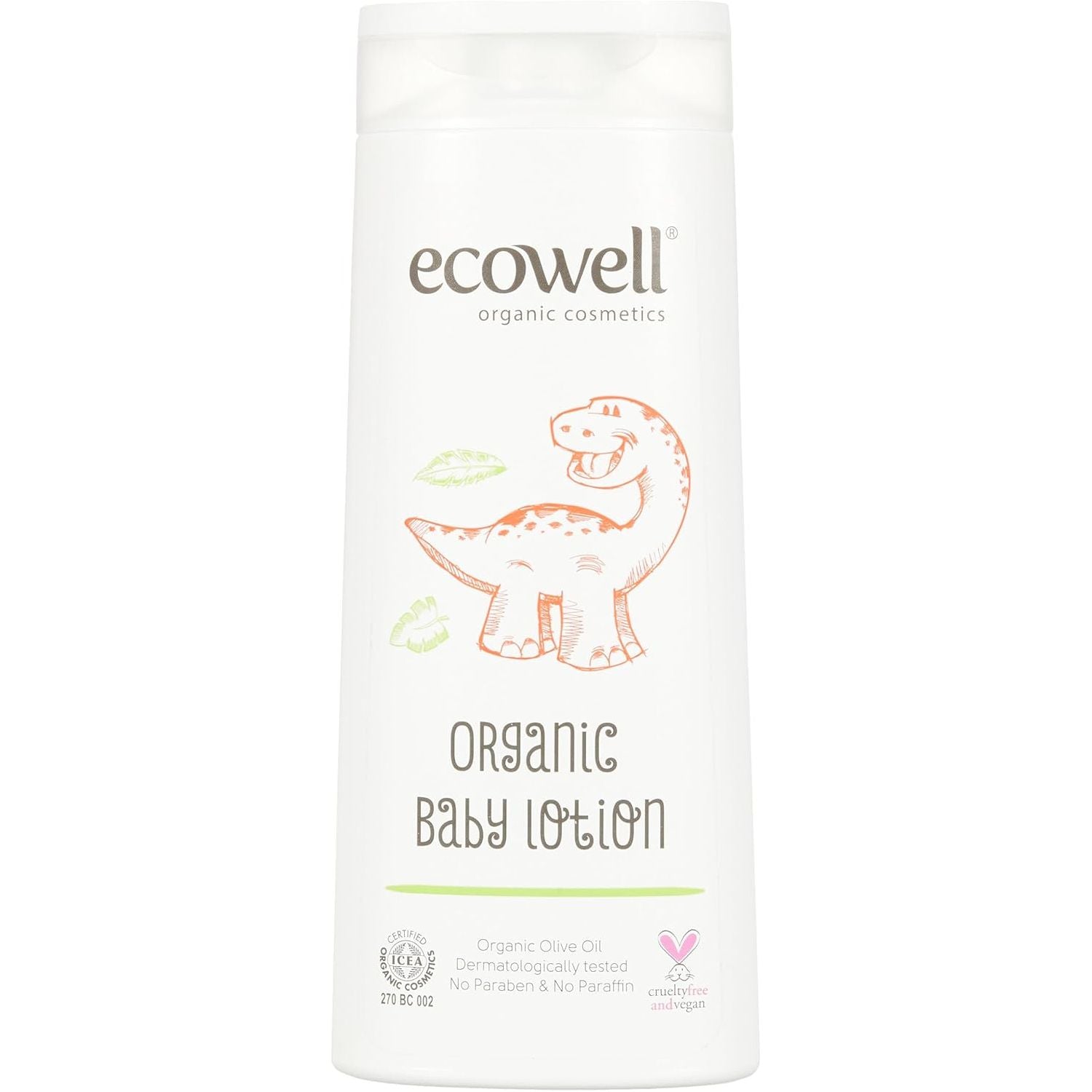 Ecowell Organic Baby Lotion 300Ml Age- Newborn & Above