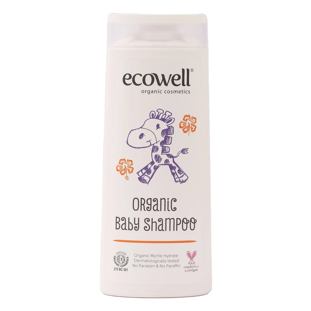 Ecowell Organic Baby Shampoo 300Ml Age- Newborn & Above