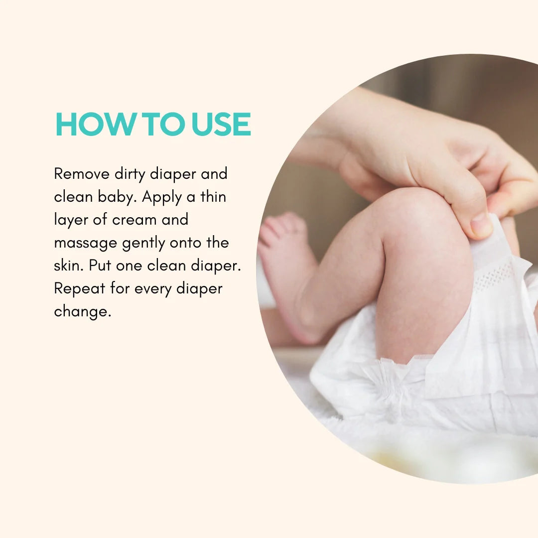 Ecowell Organic Diaper Rash Cream 110 Grams Age- Newborn & Above