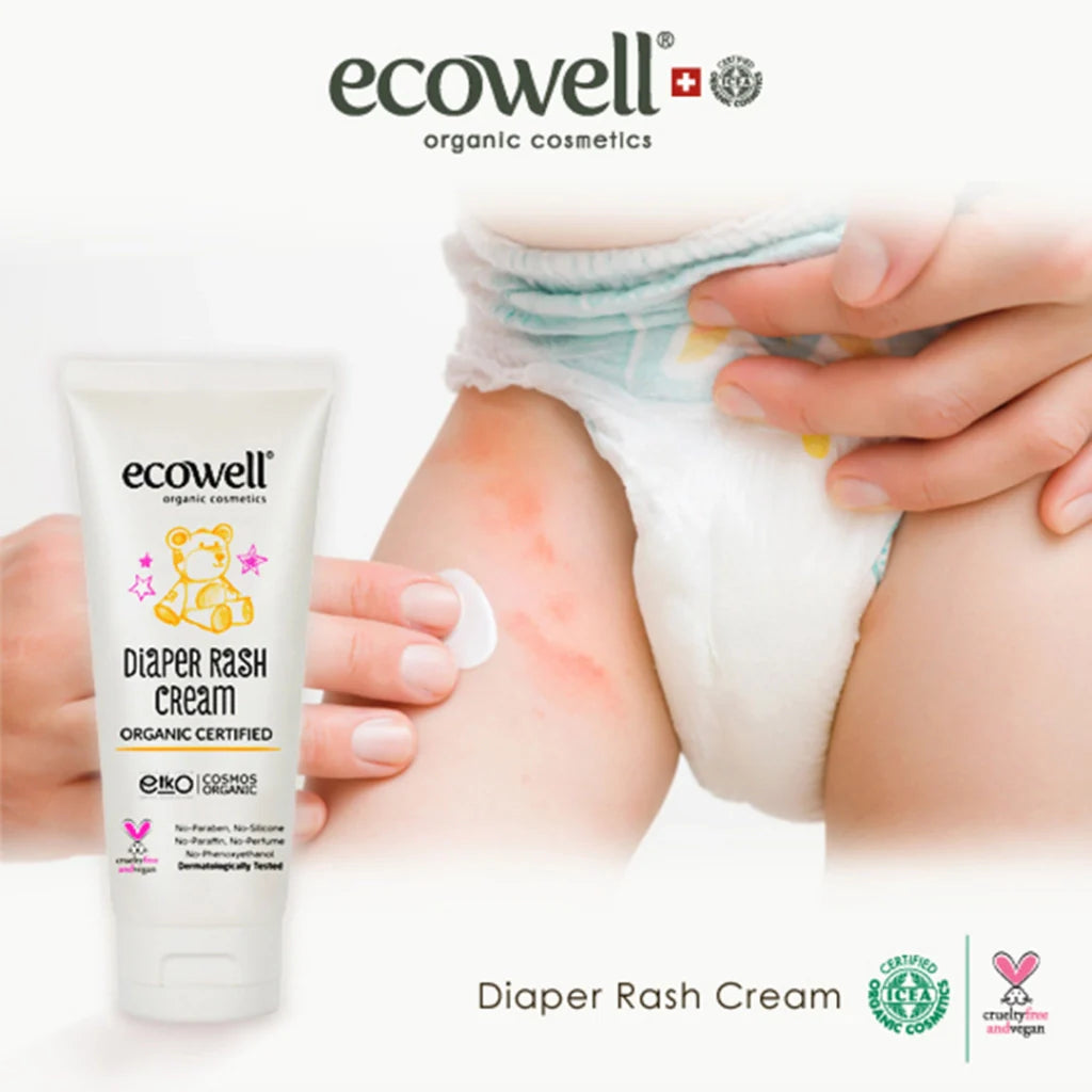 Ecowell Organic Diaper Rash Cream 110 Grams Age- Newborn & Above