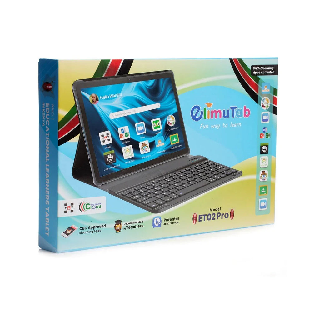 Elimutab Educational Tablet-ET02 Pro with 10.1 Inch Screen  Age- 3 Years upto 17 Years