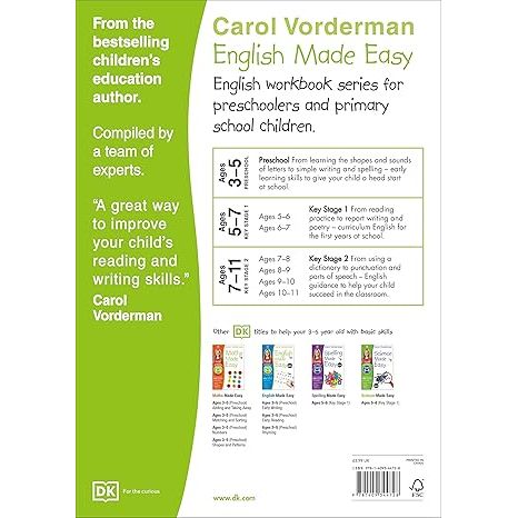 English Made Easy: The Alphabet Preschool Learning Book Age- 3 Years to 5 Years