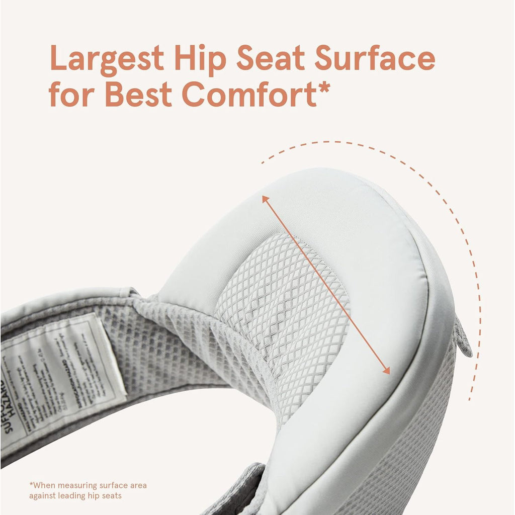 Ergobaby Alta Hip Seat Pearl Grey BCHIPSFMGRY Age- 3 Months & Above (From 3.2 kg up to 20.4 kg)