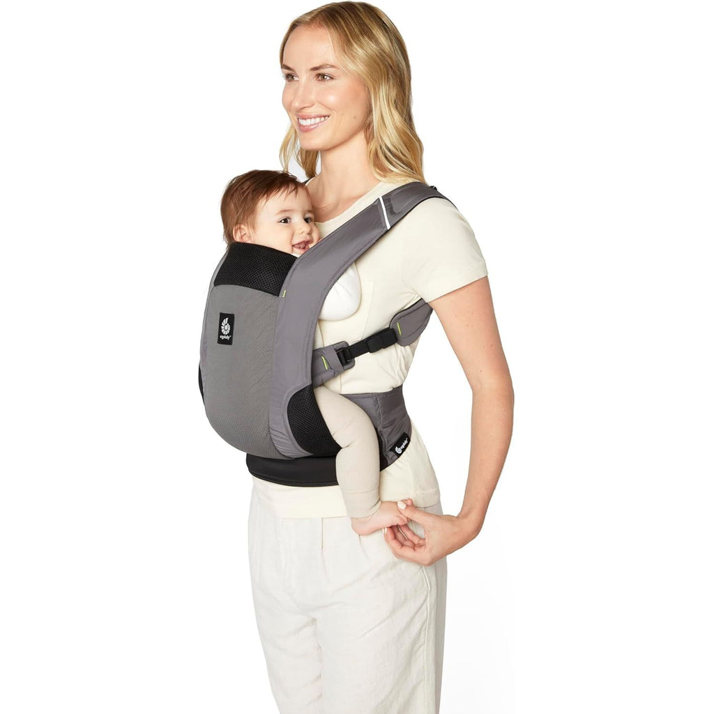 Ergobaby Away Graphic Grey BCAWYGRAPH Age- 3 Months & Above (From 3.2 kg up to 20.4 kg)