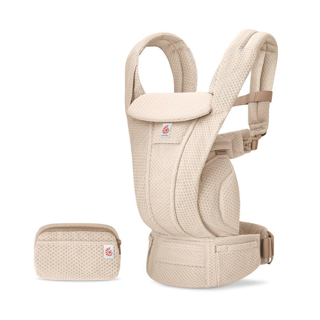 Ergobaby Omni Deluxe Mesh Natural Beige BCOM ATBGE Age- From Newborn to 4 years (3 Kg upto 20 Kg)