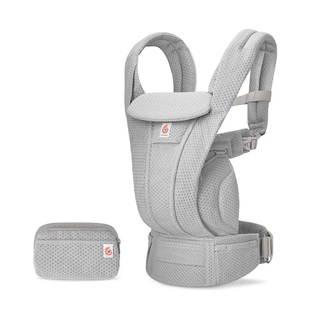 Ergobaby Omni Deluxe Mesh Pearl Grey BODY Age- From Newborn to 4 years (3 Kg upto 20 Kg)