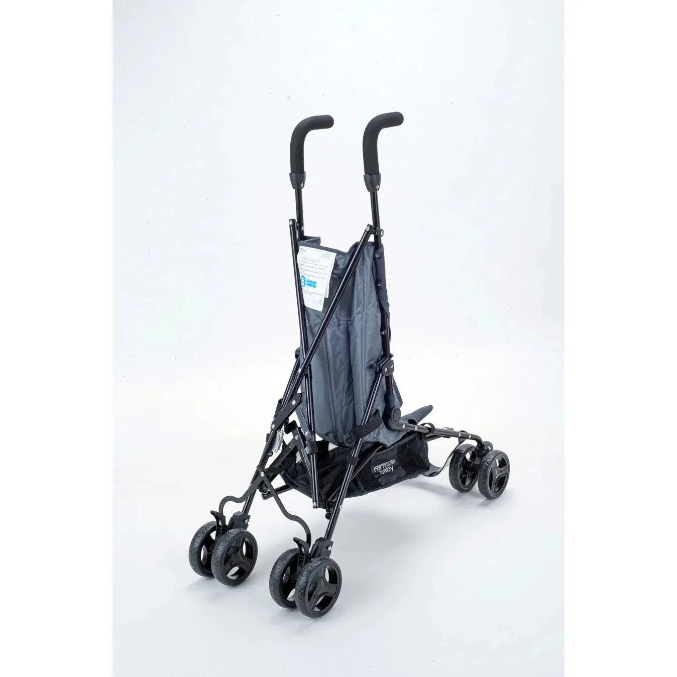 Formula One PowerGlyde Plus Lightweight Travel Umbrella Stroller Grey/Blue Age- 6 Months & Above (Holds upto 23 Kg)