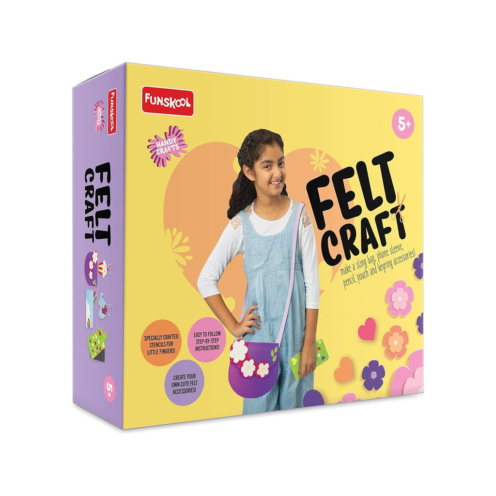 Funskool Felt Handycrafts DIY Art & Craft Kits Multicolor Age- 5 Years & Above