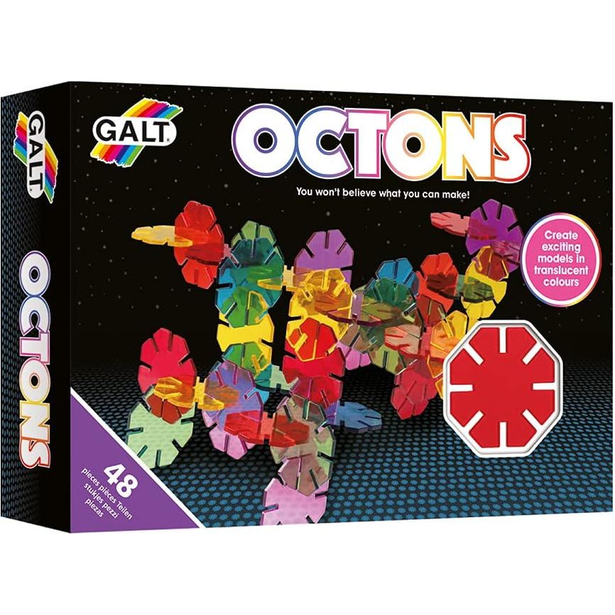 Galt Super Octons Construction Kit Multicolor Age- 4 Years & Above