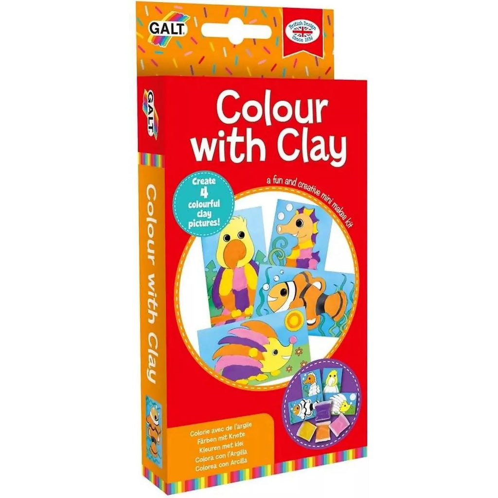 Galt Toys Colour with Clay Activity Kit Age- 5 Years & Above