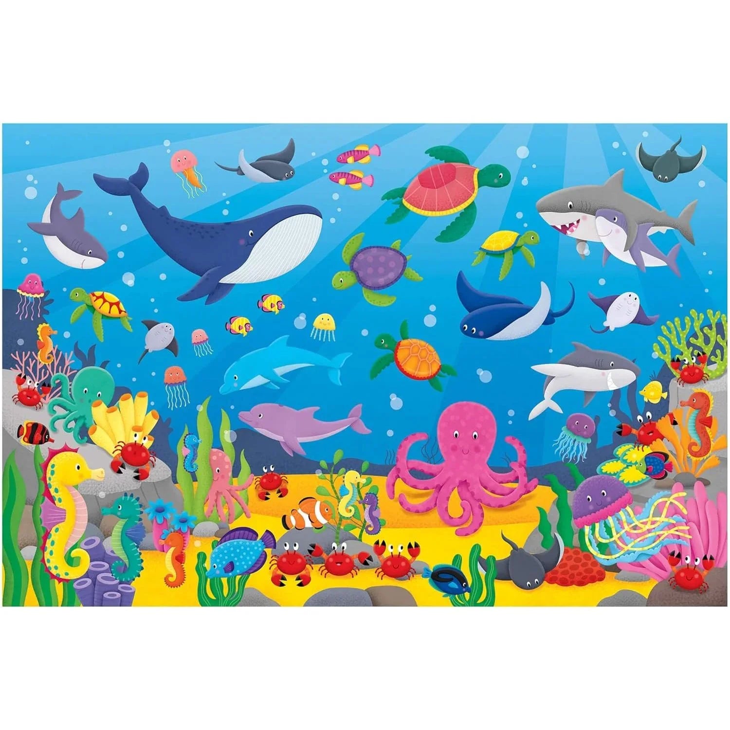 Galt Toys Giant Floor Puzzle Farm - Puzzle Géant Sol Pour Enfants 3 Ans+