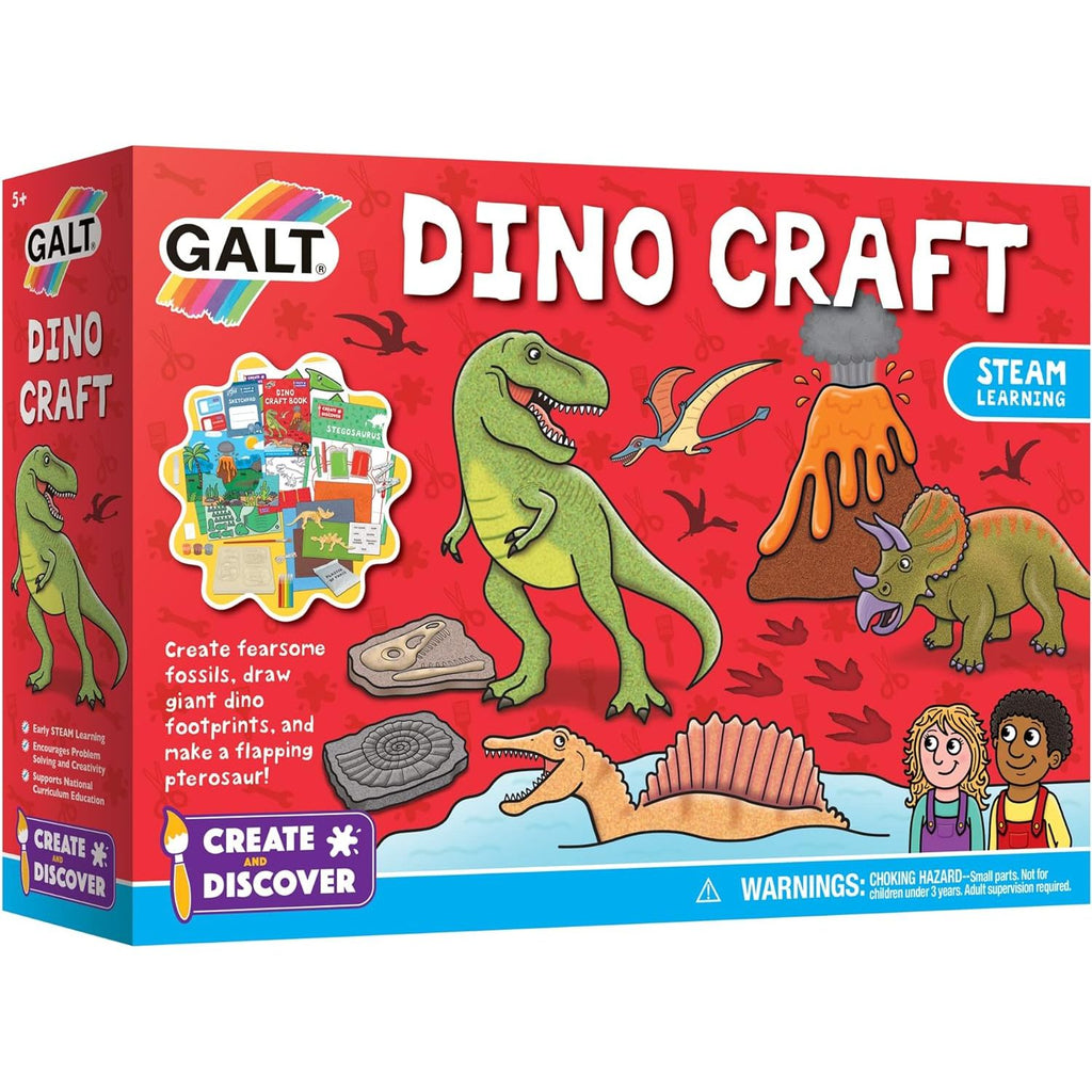 Galt Toys Dino Craft Kids Activity Set Age- 5 Years & Above