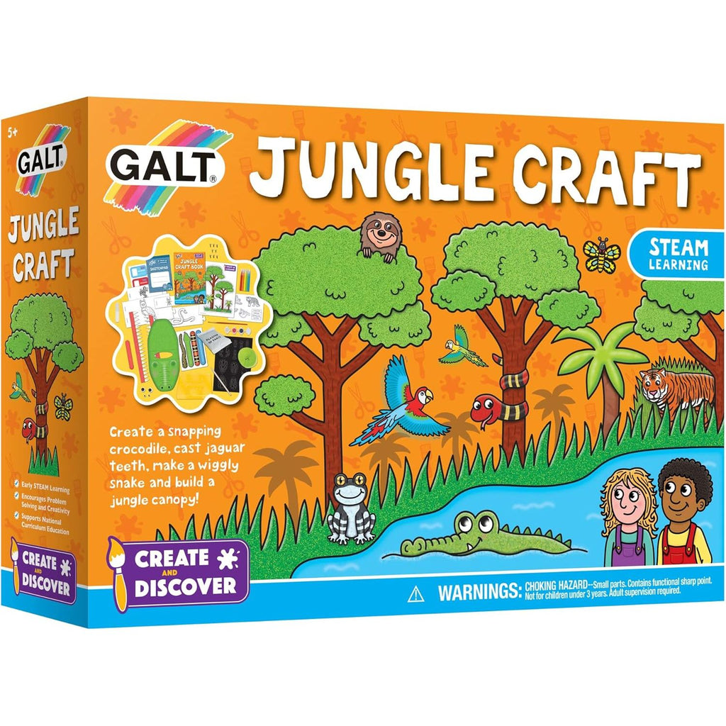 Galt Toys Jungle Craft Kids Activity Set Age- 5 Years & Above