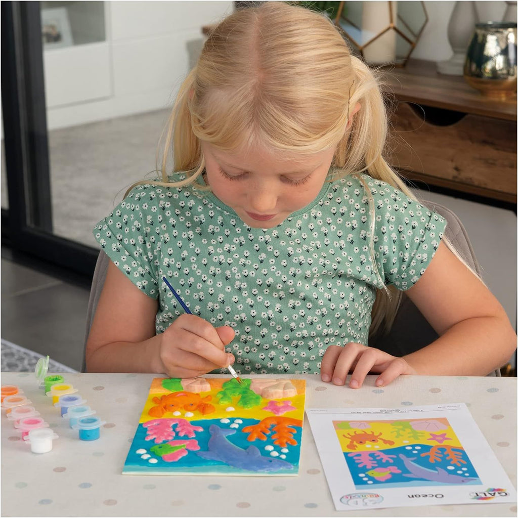 Galt Toys Ocean 3D Paint It Activity Set Age- 4 Years & Above