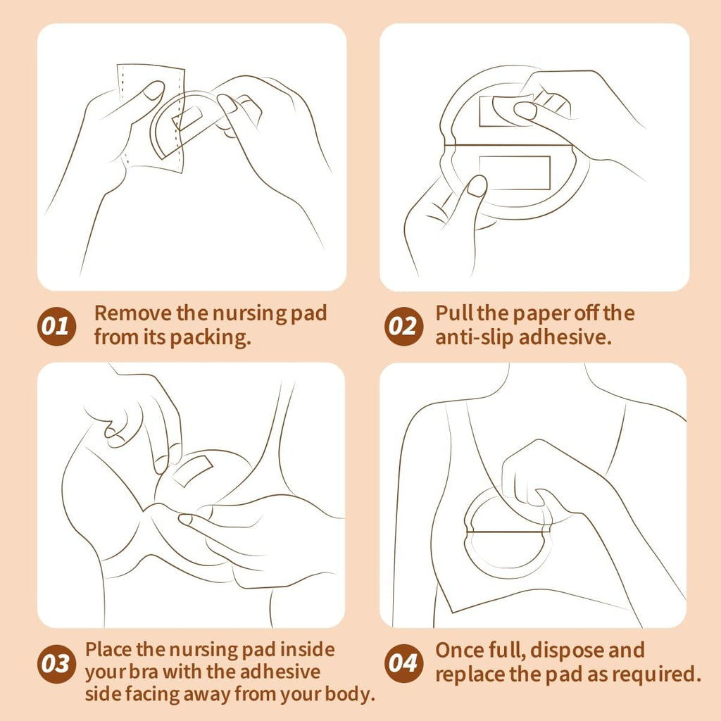 Haakaa Butterfly Disposable Nursing Pads - (36pcs)