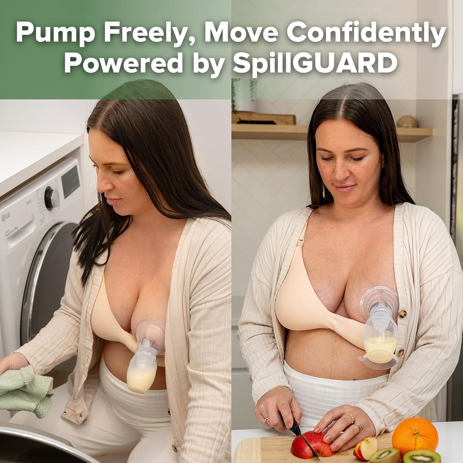 Haakaa Silicone SpillGUARD Insert/Breast Pump Stopper for Saving Precious Breastmilk from Spilling & Wasting, Compatible with All Generations of Haakaa Pumps
