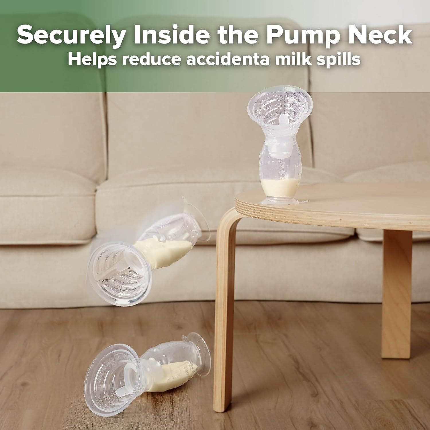 Haakaa Silicone SpillGUARD Insert/Breast Pump Stopper for Saving Precious Breastmilk from Spilling & Wasting, Compatible with All Generations of Haakaa Pumps