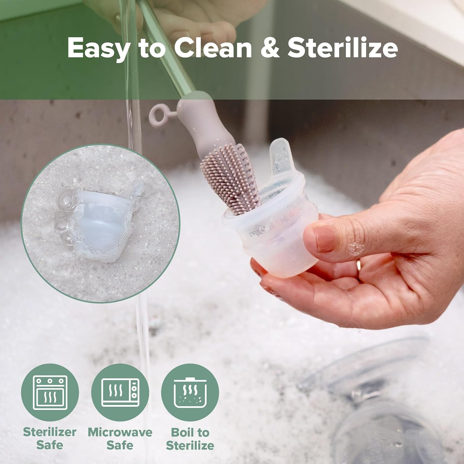 Haakaa Silicone SpillGUARD Insert/Breast Pump Stopper for Saving Precious Breastmilk from Spilling & Wasting, Compatible with All Generations of Haakaa Pumps