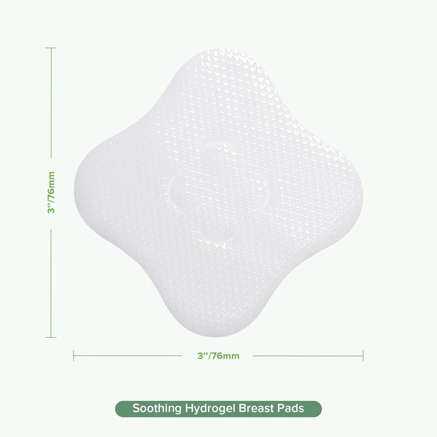 Haakaa Soothing Hydrogel Breast Pads Pack of 8 for Breastfeeding Moms