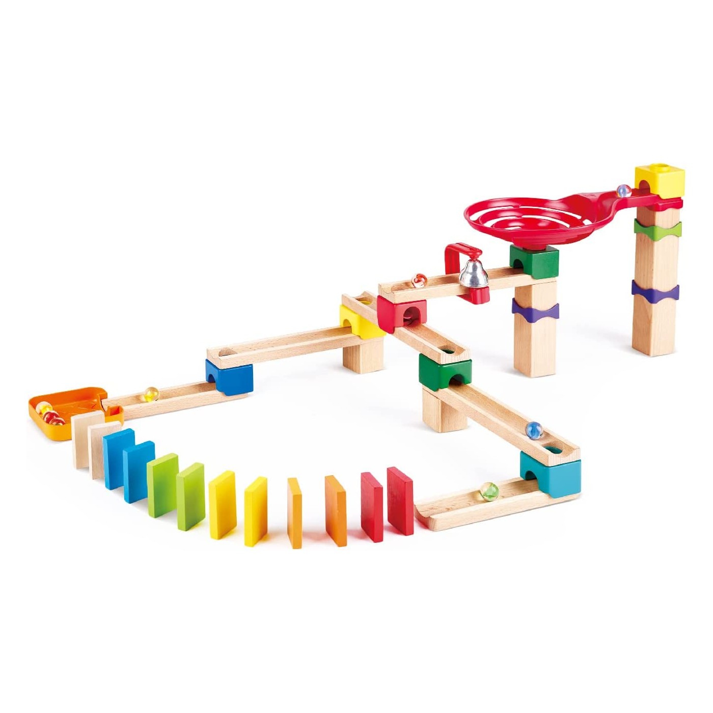 Hape 50-Piece Crazy Rollers Stack Track E1102A Age- 3 Years to 6 Years