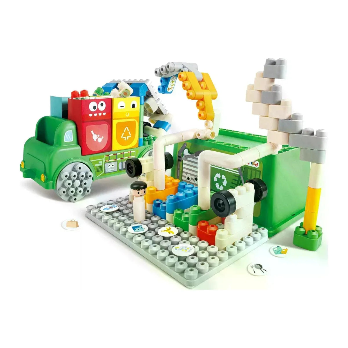 Hape Poly M Garbage Sorting Truck Age- 3 Years to 6 Years