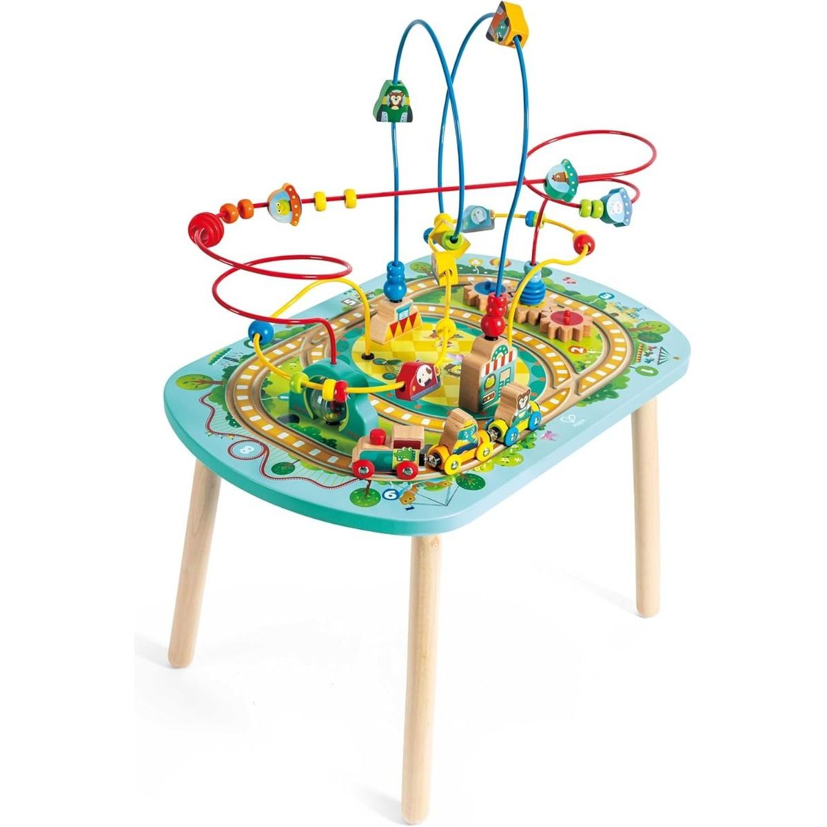 Hape Twisting Railway Maze Table E3829 Age- 3 Years & Above