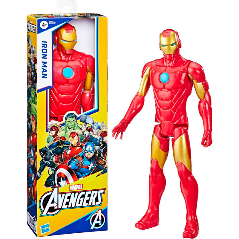 Hasbro 12-Inch Iron Man Avengers Titan Hero Action Figure Age- 4 Years & Above