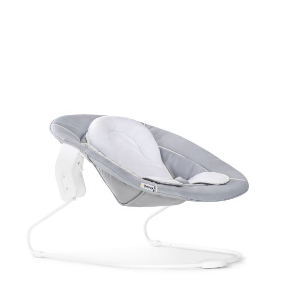 Hauck Alpha Bouncer 2-In-1 Rocker Stretch Grey Age- Newborn & Above
