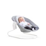 Hauck Alpha Bouncer 2-In-1 Rocker Stretch Grey Age- Newborn & Above