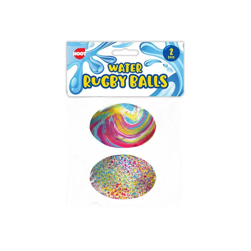 Hoot Assorted Water Rugby Balls 2 Pack Age- 3 Years and Above
