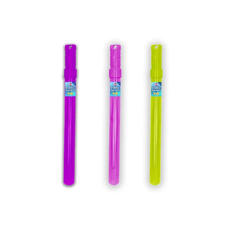 Hoot Bubble Swords 118Ml 3 Pack Cdu Assorted Colours Age- 3 Years and Above