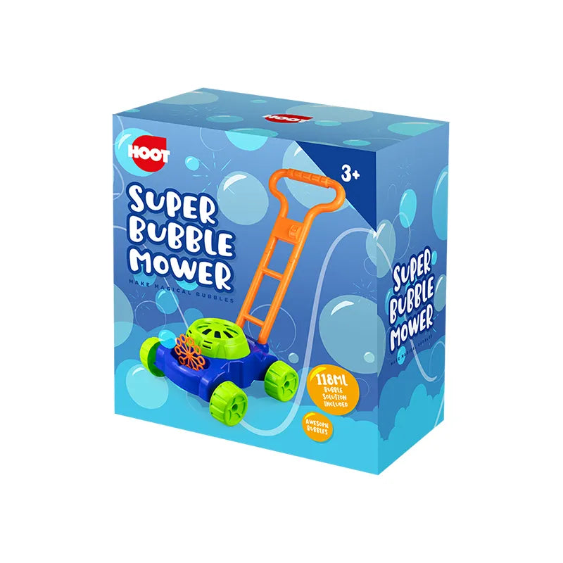 Hoot Electric Super Bubble Mower Cart 118ml Age- 3 Years & Above