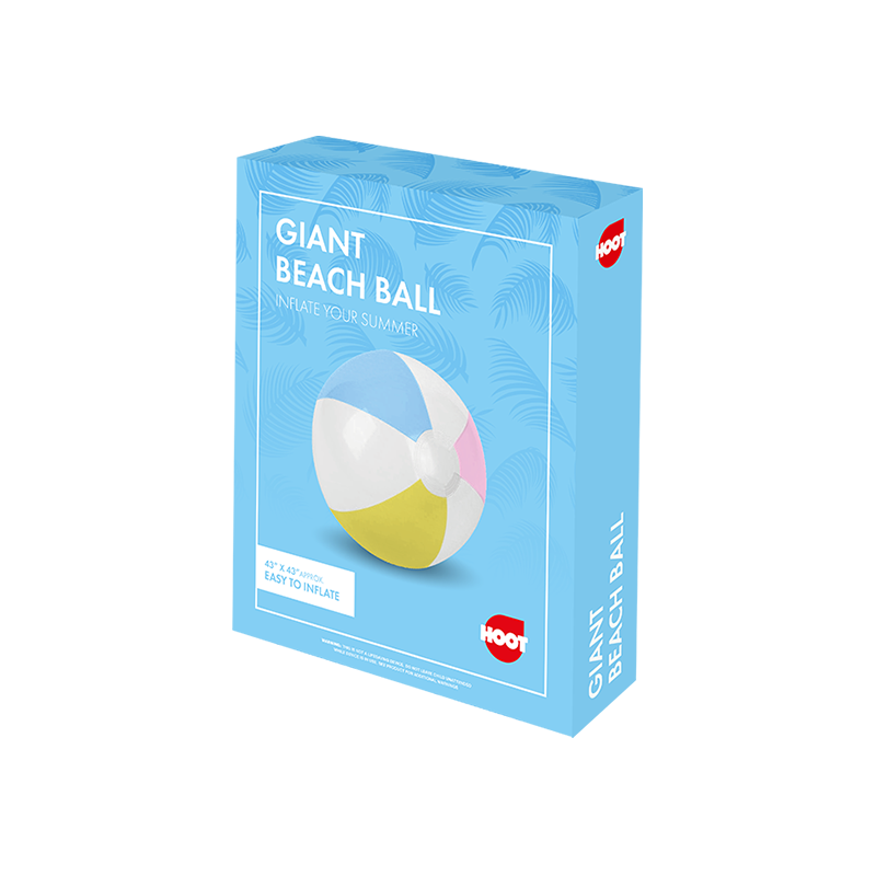 Hoot Inflatable Giant Beach Ball 43-Inch Age- 3 Years & Above