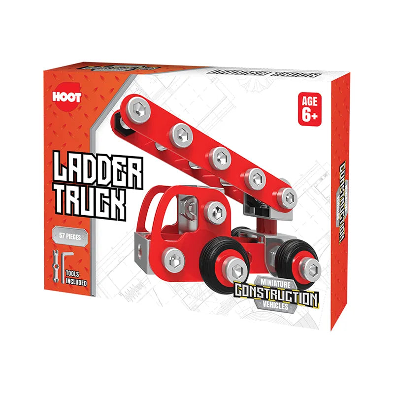 Hoot Miniature Metallic Construction Vehicles CDU Assorted Age- 3 Years & Above
