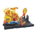 Hot Wheels City Speedy Pizza Pick-Up Track Set HKX44 Multicolor Age- 3 Years & Above