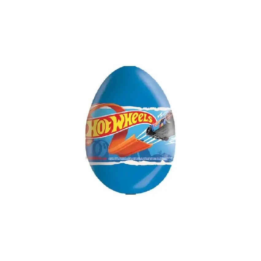 Hotwheel Chocolate Egg with Surprise Gift 20 Grams Blue Age- 3 Years & Above