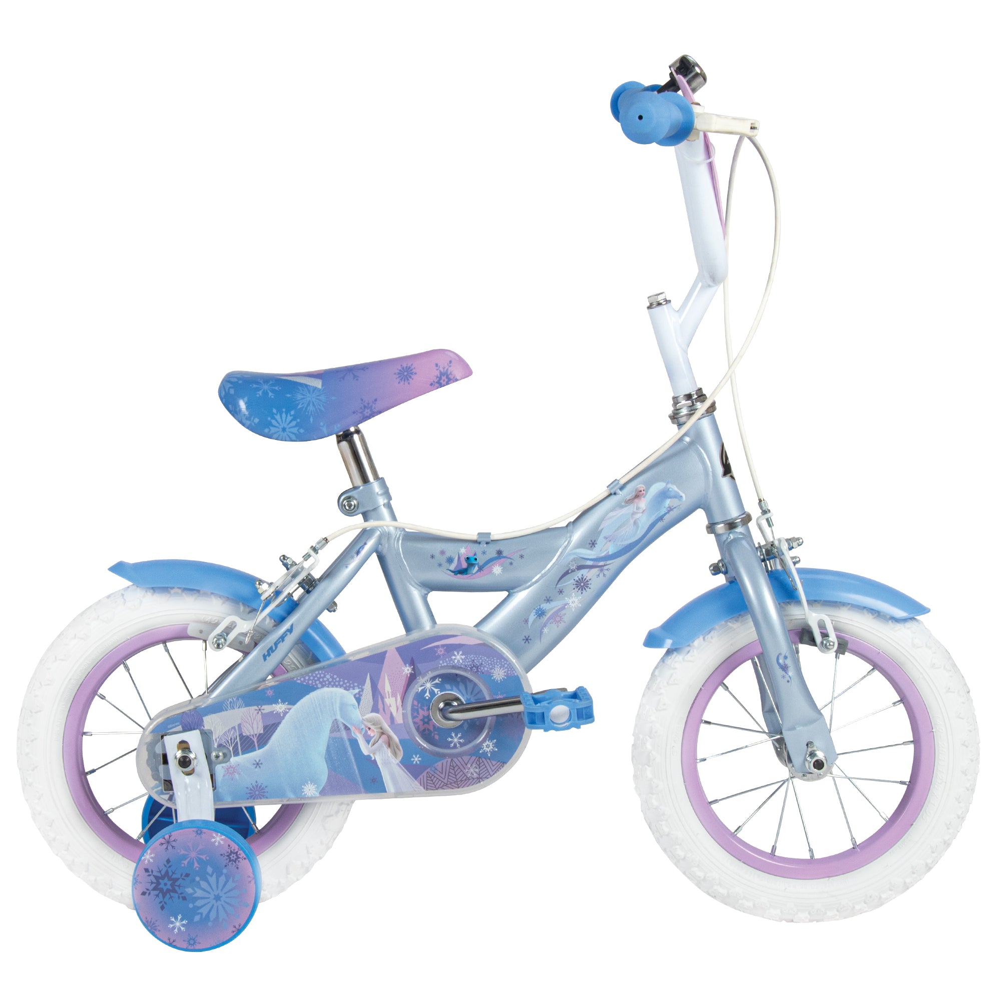 Huffy Disney Frozen 12-Inch Kids Bicycle with Training Wheels Blue 22335W Age- 3 Years to 5 Years