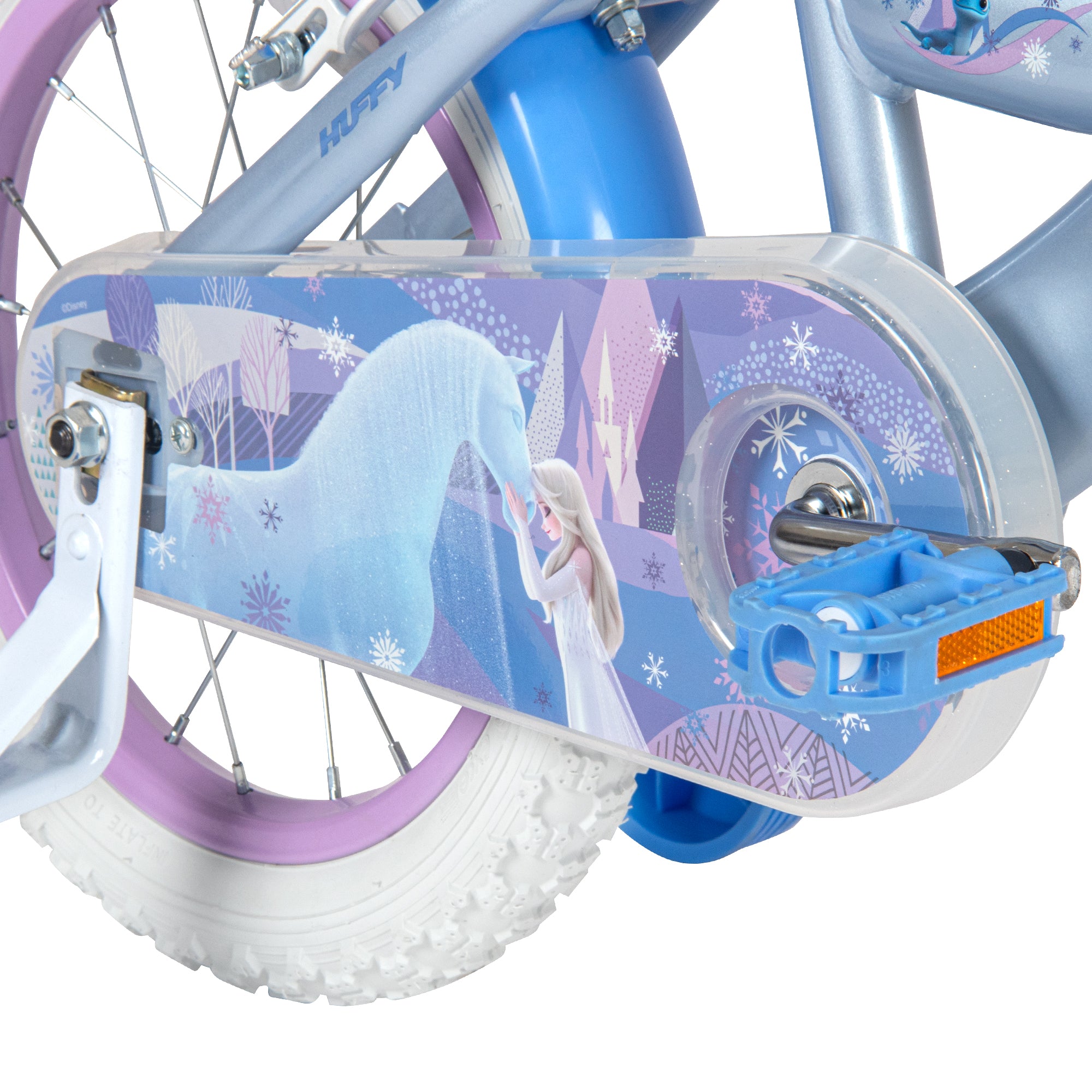 Huffy Disney Frozen 14-Inch Kids Bicycle with Training Wheels Blue 24995W Age- 4 Years to 6 Years