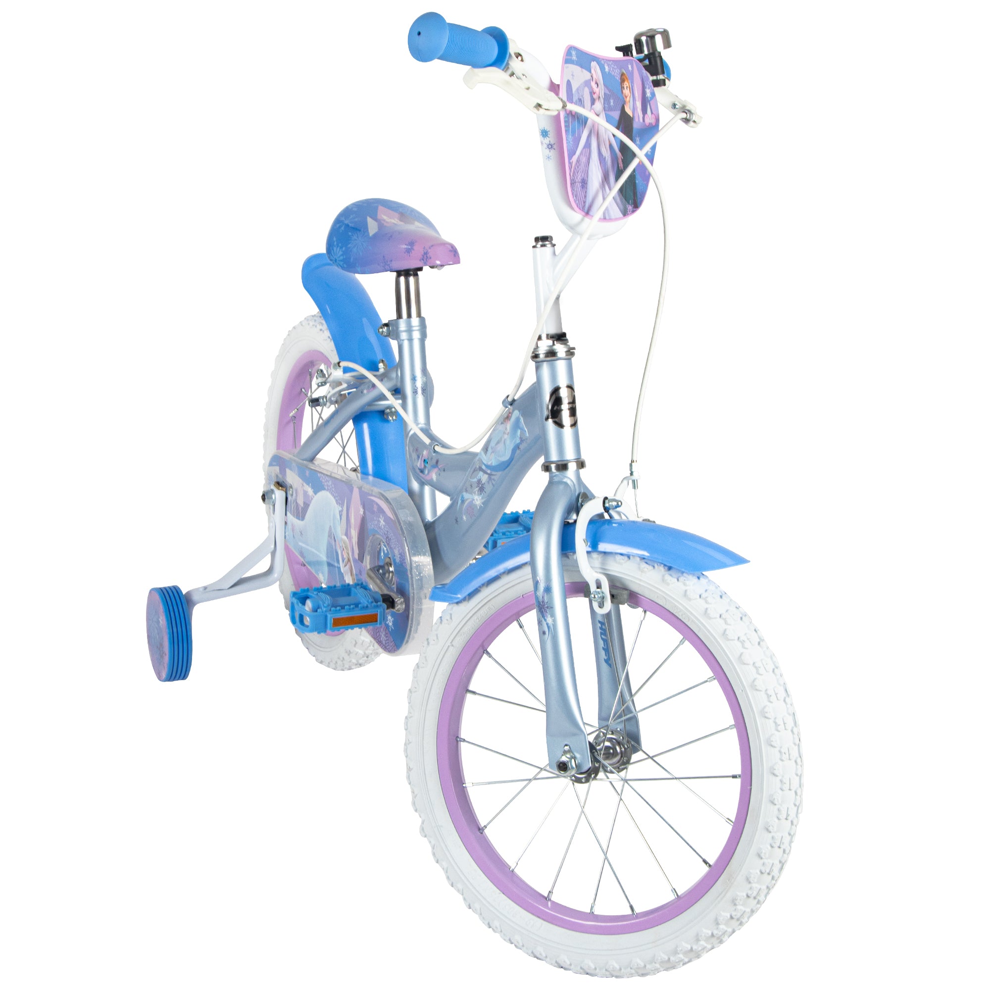 Huffy Disney Frozen 16-Inch Kids Bicycle with Training Wheels Blue 21445W Age- 4 Years to 6 Years