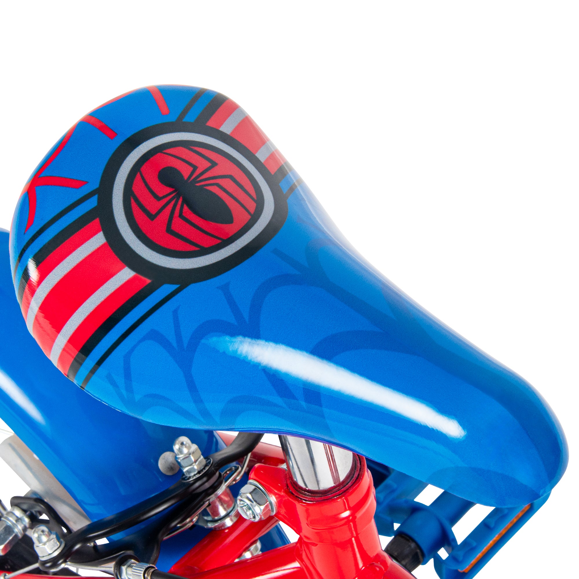 Huffy Marvel SpiderMan 12-Inch Kids Bicycle with Training Wheels Blue/Red 22365W Age- 3 Years to 5 Years