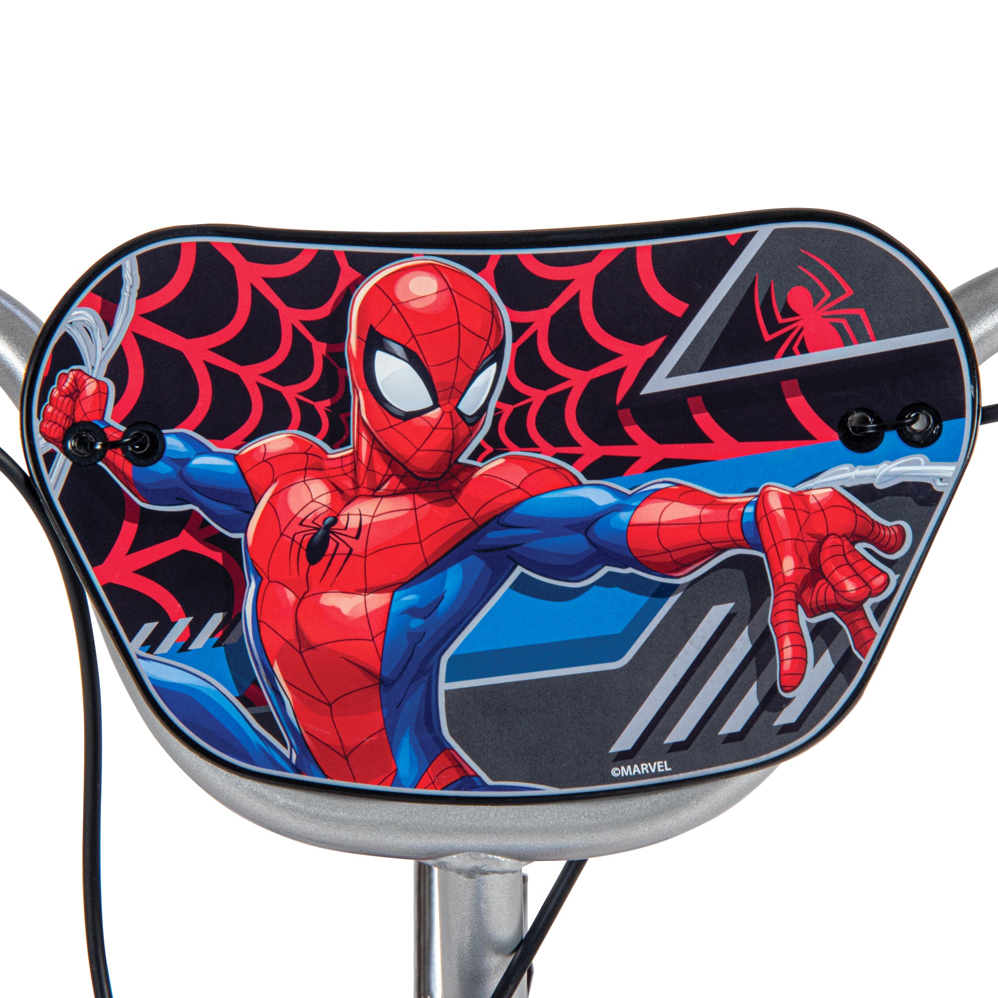 Huffy Marvel SpiderMan 14-Inch Kids Bicycle with Training Wheels Blue/Red 24405W Age- 4 Years to 6 Years