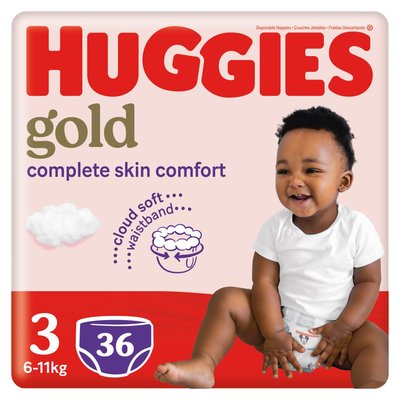 Huggies Pants Size-3 36 Pieces 7-12kg