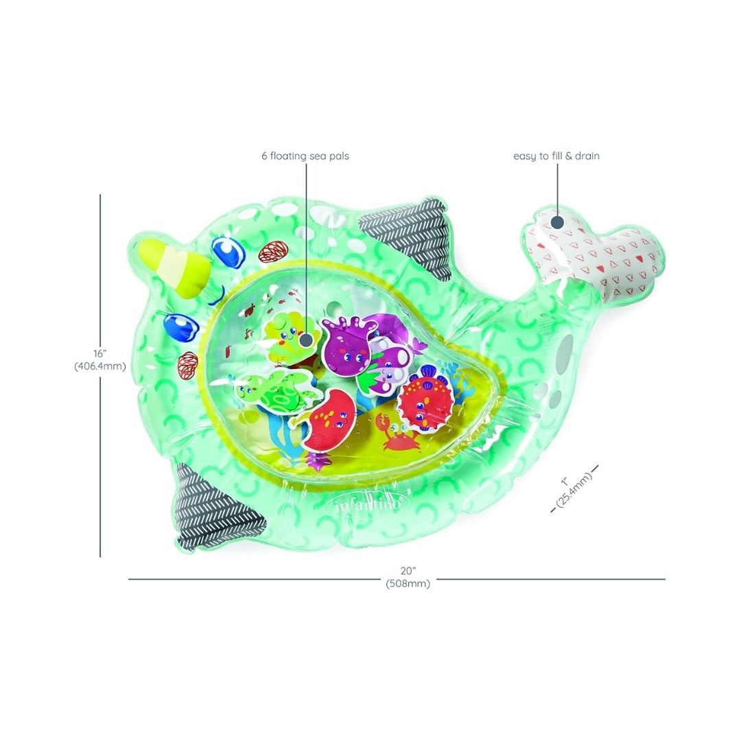 Infantino Aqua Themed Pat & Play Water Mat Age- 6 Months & Above