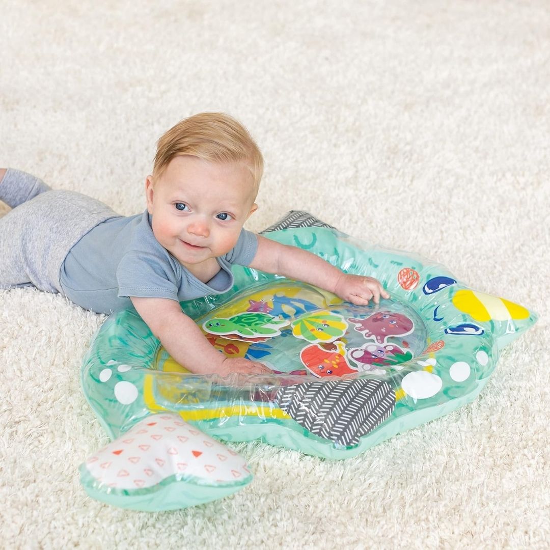 Infantino Aqua Themed Pat & Play Water Mat Age- 6 Months & Above