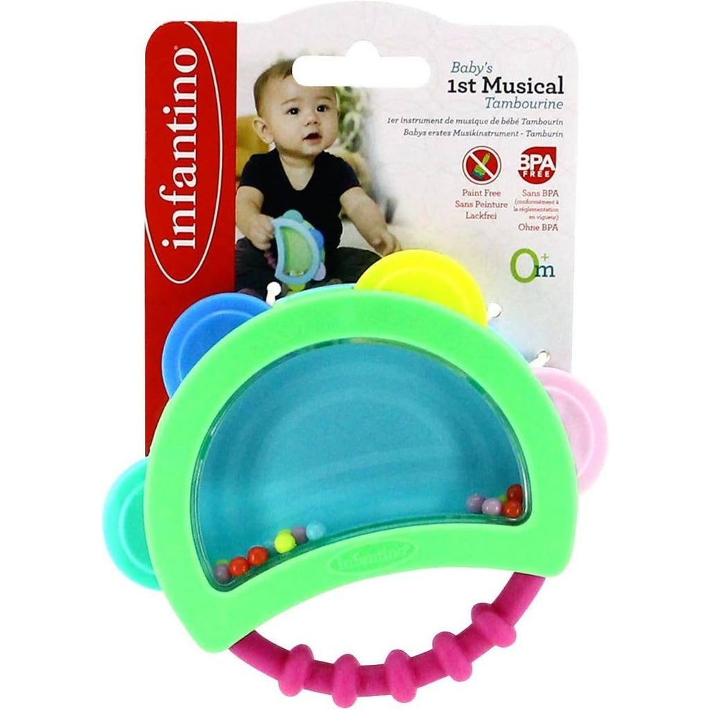 Infantino Babyâ€™s First Musical Tambourine