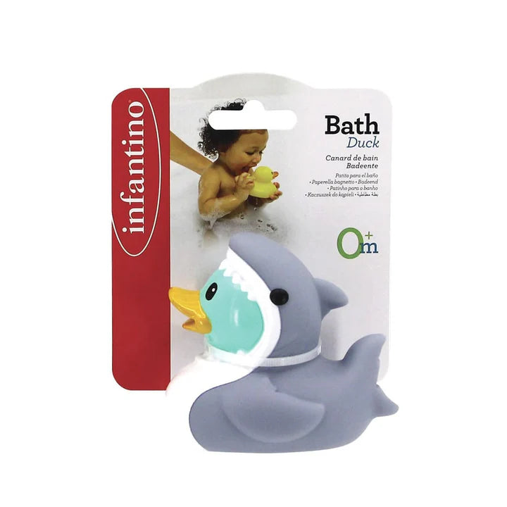 Infantino Bath Duck (6 styles) Assorted (1 Piece) Multicolor Age- Newborn & Above
