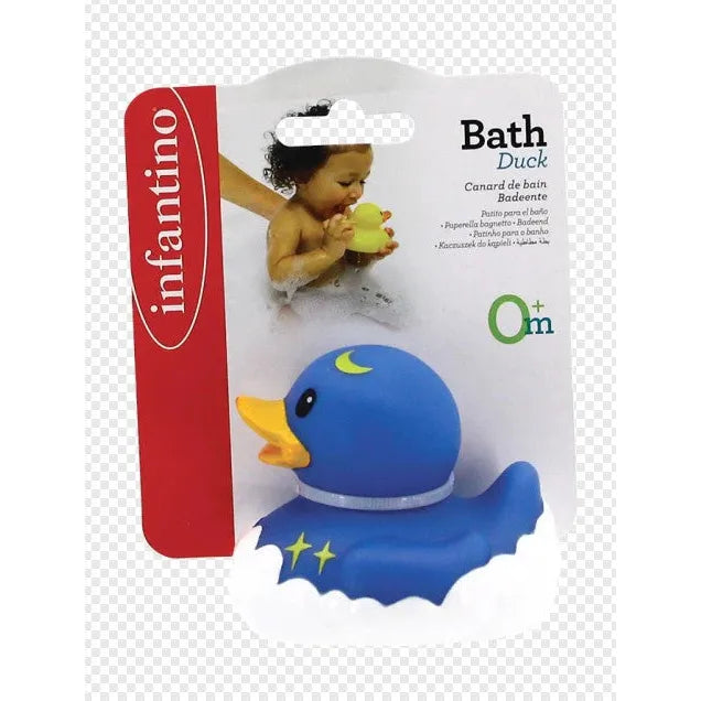 Infantino Bath Duck (6 styles) Assorted (1 Piece) Multicolor Age- Newborn & Above