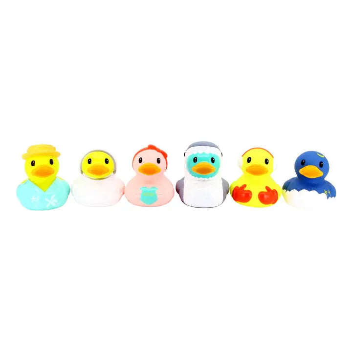 Infantino Bath Duck (6 styles) Assorted (1 Piece) Multicolor Age- Newborn & Above